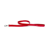 Повідець "CoLLaR brilliance" без прикрас (ширина 18мм, довжина 122см) червоний