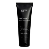 СУПЕРІУМ Сільвер шампунь універсальний з колоїдним сріблом для котів та собак, 250 мл