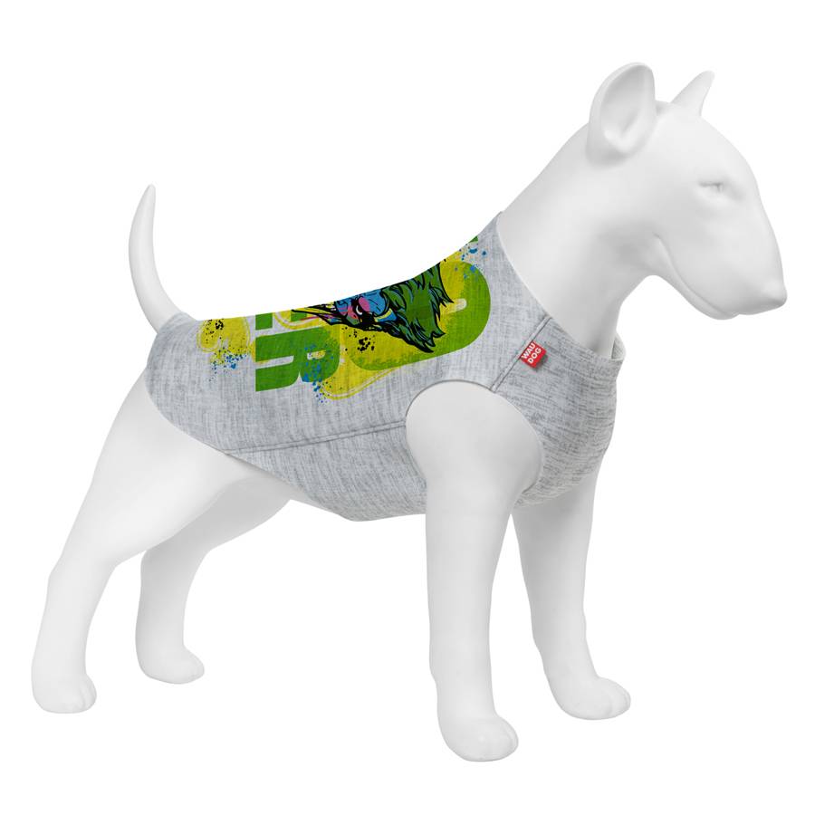 Майка для собак WAUDOG Clothes малюнок "Джокер", XS30, B 40-46 см, С 23-28 см