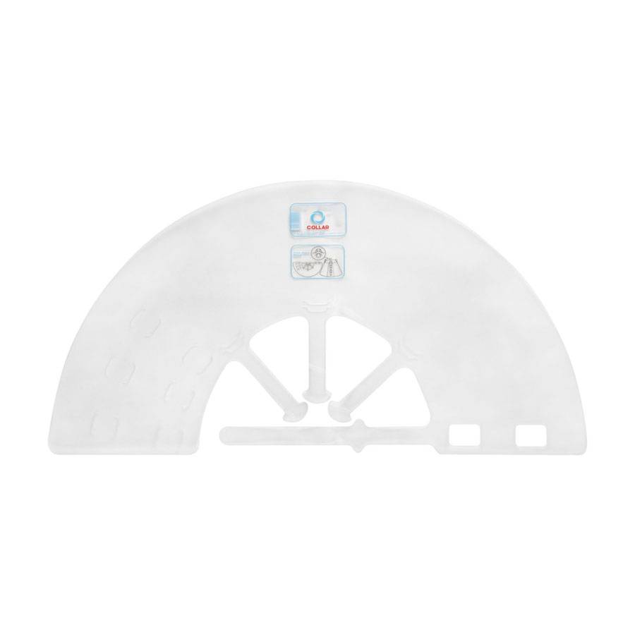 Комірець з пластику COLLAR для собак і котів, розмір XS-S (А:22-25см, В:10см)