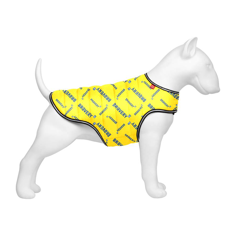 Куртка-накидка для собак WAUDOG Clothes, малюнок "Сміливість", XL, А 47 см, B 68-80 см, С 42-52 см