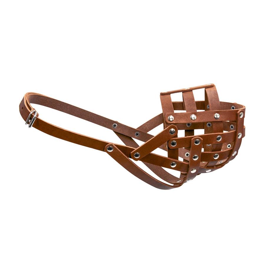 Намордник м'який "CoLLaR" №4 (ротвейлер кобель) коричневий
